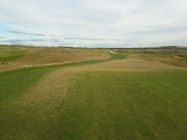 NO4402 : 10th fairway at the Dumbarnie Links course