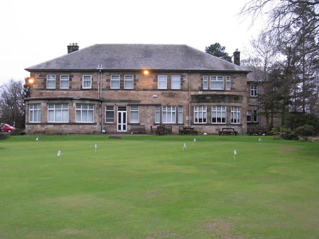 The clubhouse at Crow Wood, Muirhead