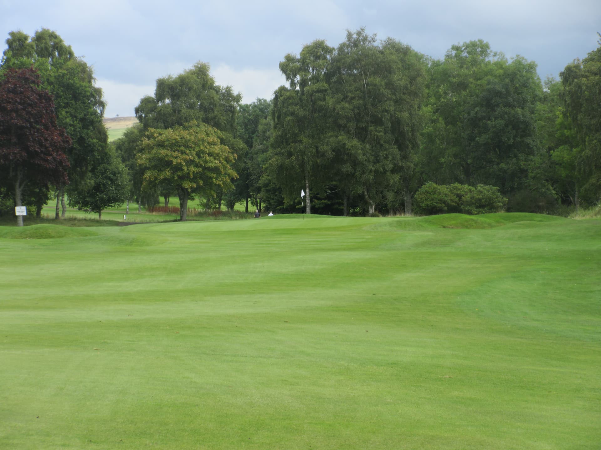 10th hole on the Ferntower course at Crieff Golf Club