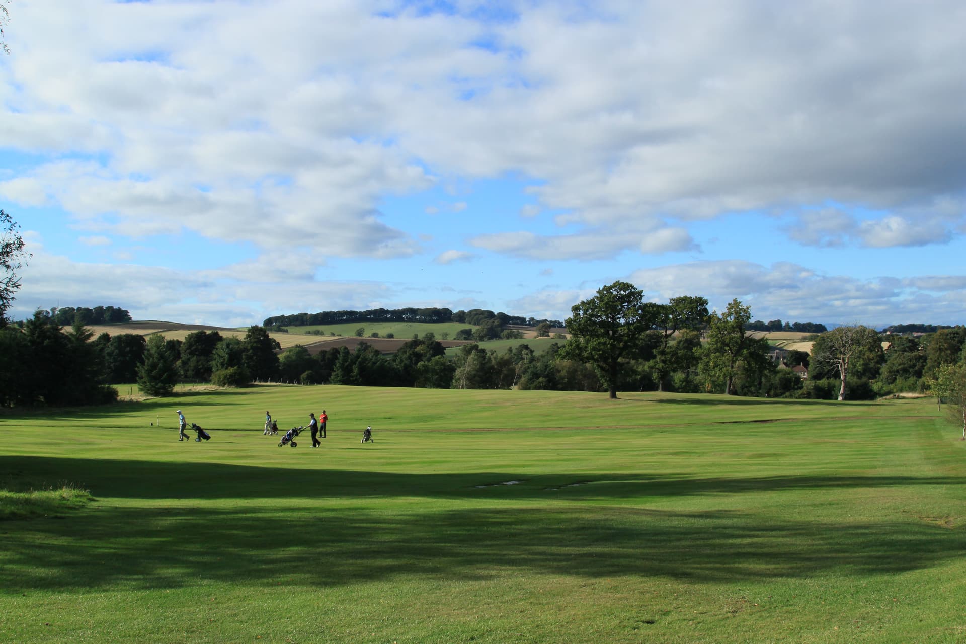 Dalmahoy golf course parkland, Kirknewton