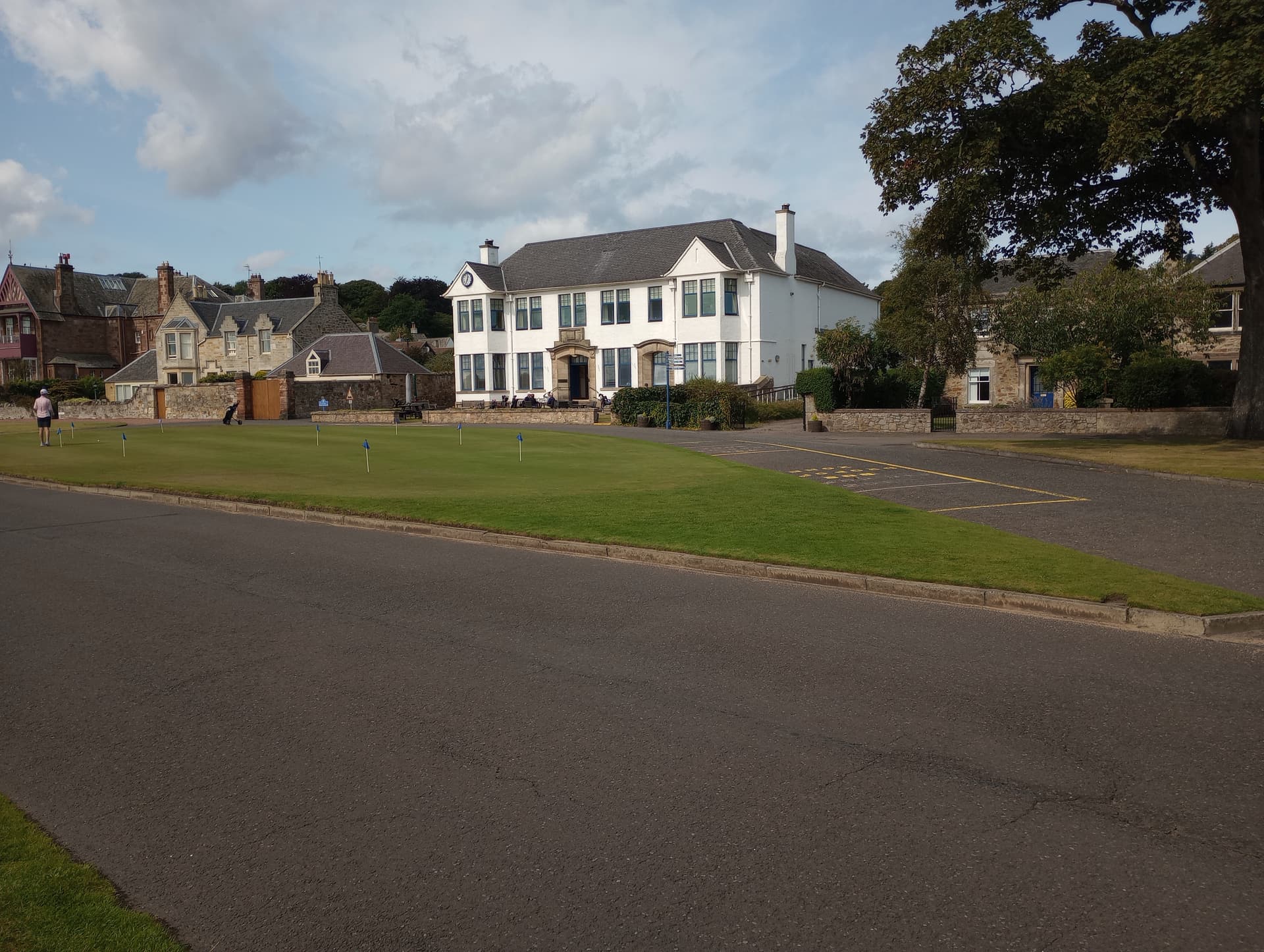 Gullane Golf Club members' clubhouse, home of Gullane No. 2