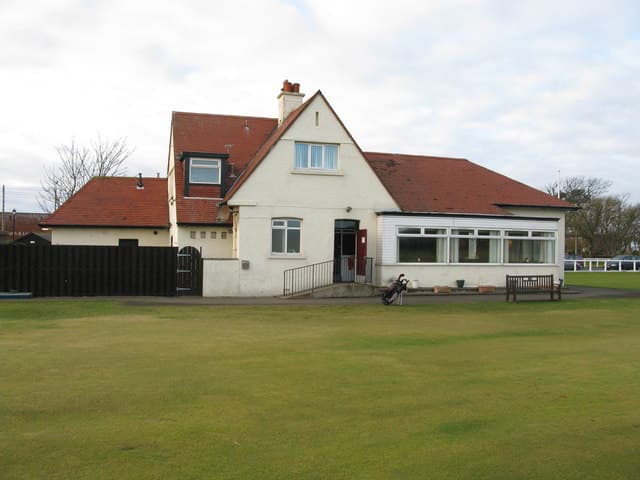 The Portland Course clubhouse at Royal Troon